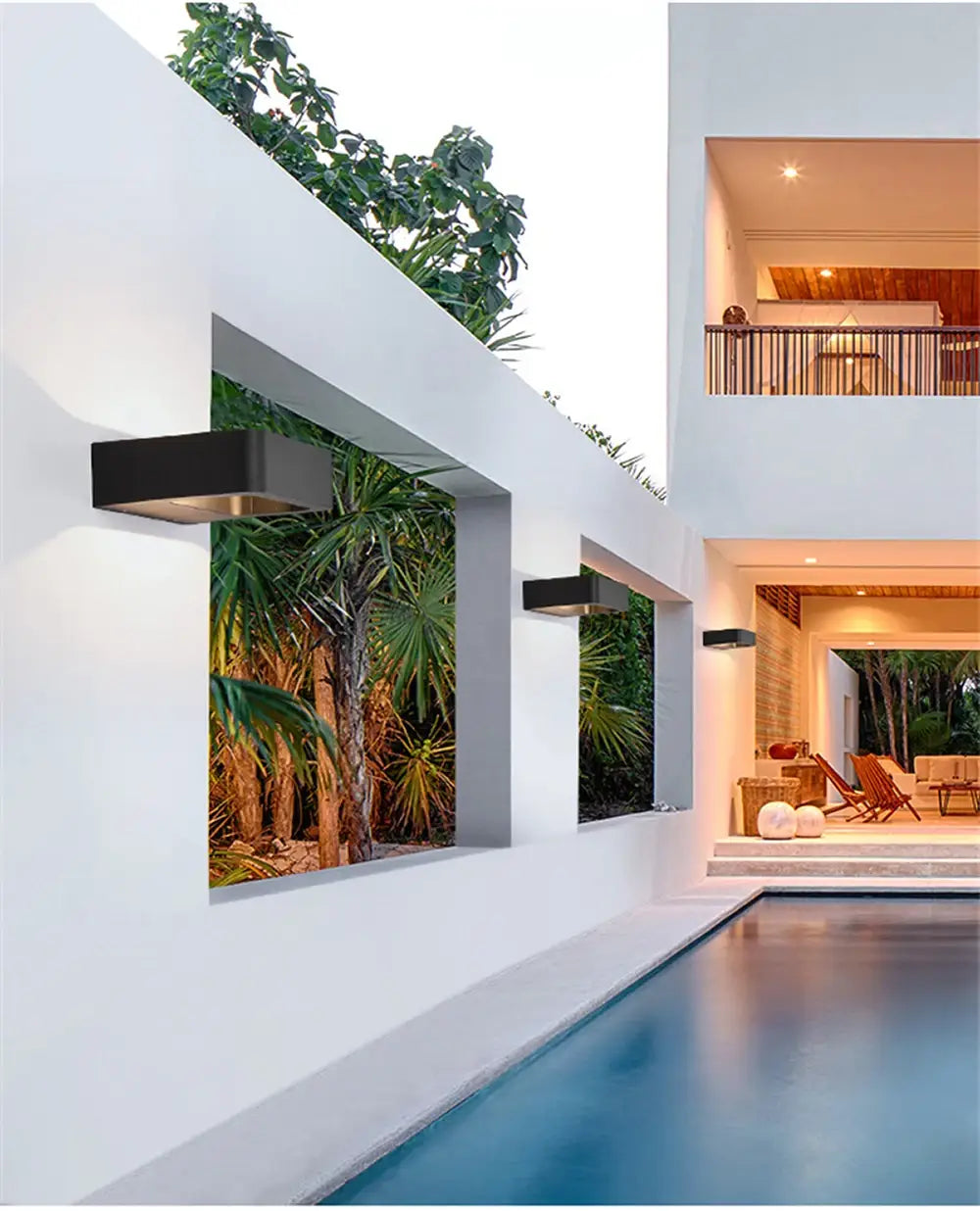 Outdoor Waterproof Wall Lamps Human Induction Wall Lights