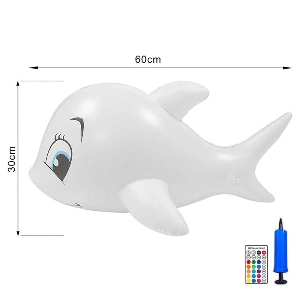 Solar Floating Dolphin Ball Light Swimming Pool Light