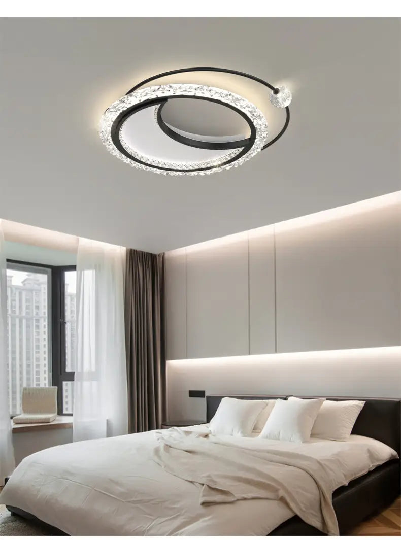 Modern Minimalist Acrylic Round LED Ceiling Lamp Home