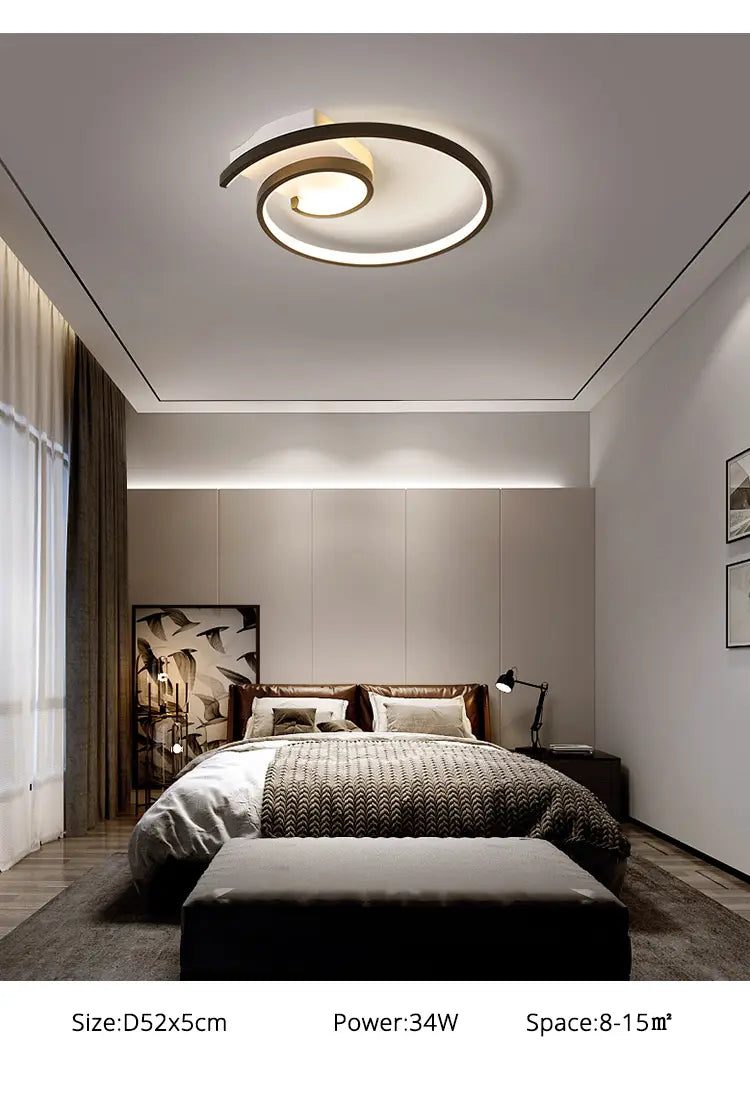 Modern LED Chandeliers Lamp For Bedroom Interior Dining