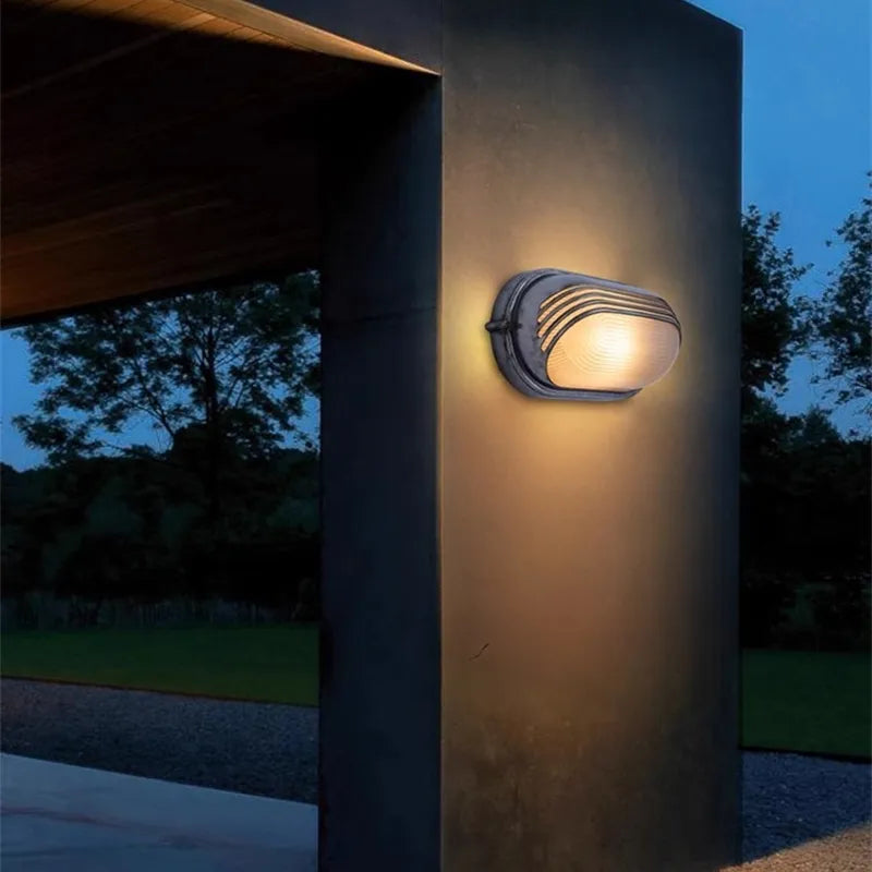 Outdoor Retro LED Wall Lamp E27 Industrial Vintage IP65