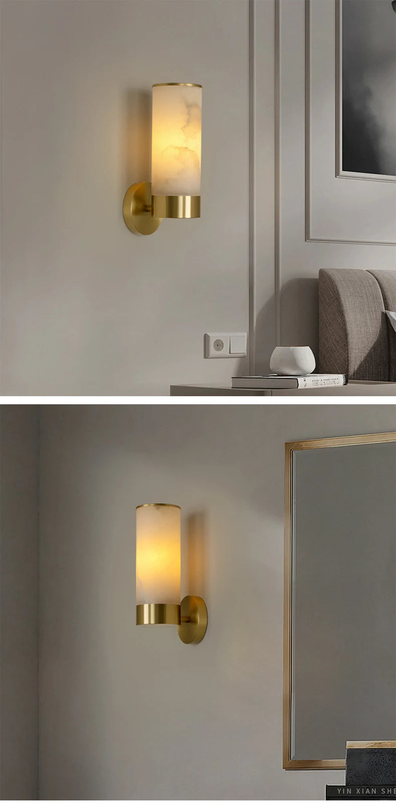 Modern Copper Wall Light For Living Room Decoration Sconce