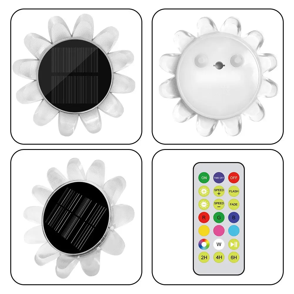 Solar Floating Pool Lights with Colorful Changing IP68