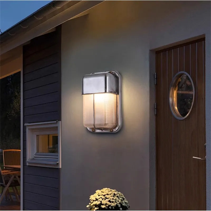 Outdoor Retro LED Wall Lamp E27 Industrial Vintage IP65