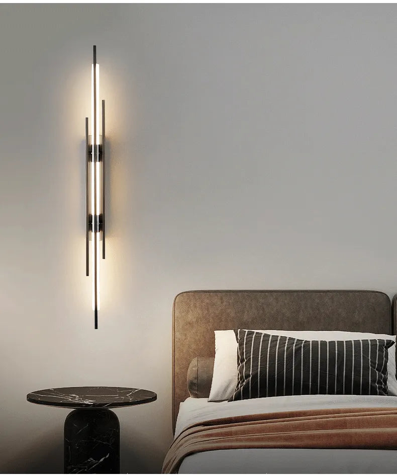 Zoe Contemporary LED Long Wall Lamp - Ideal for Bedrooms,