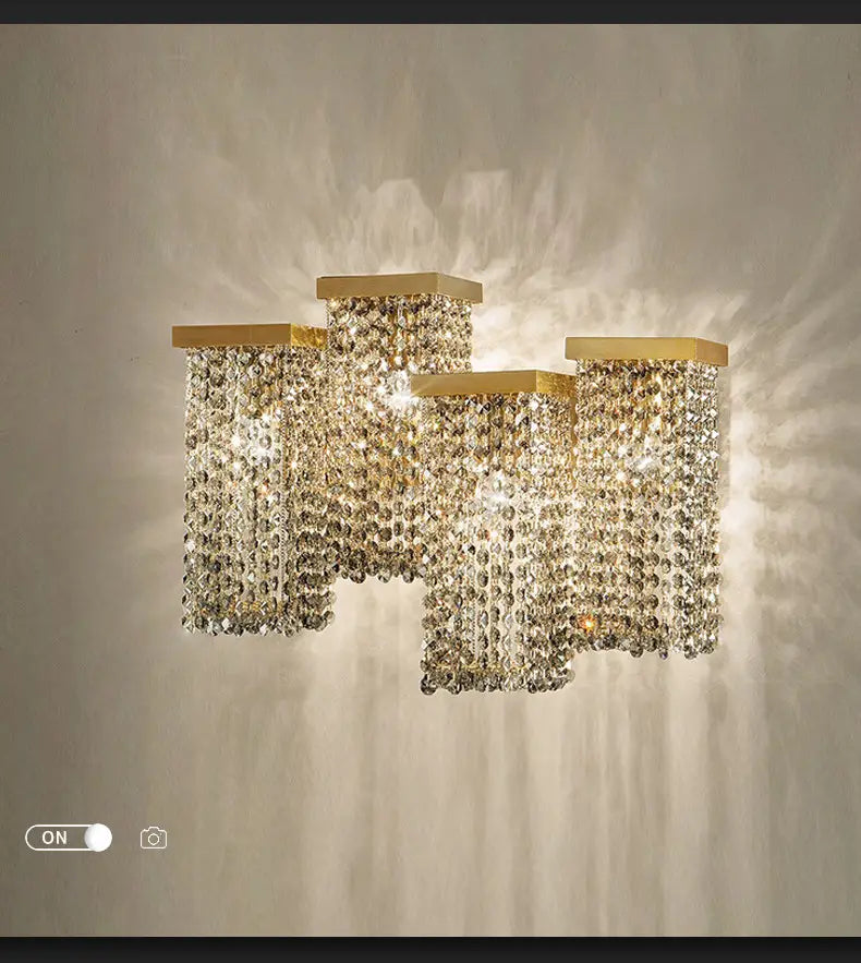 Vienna - New Modern Three-dimensional Crystal Chandelier Bar