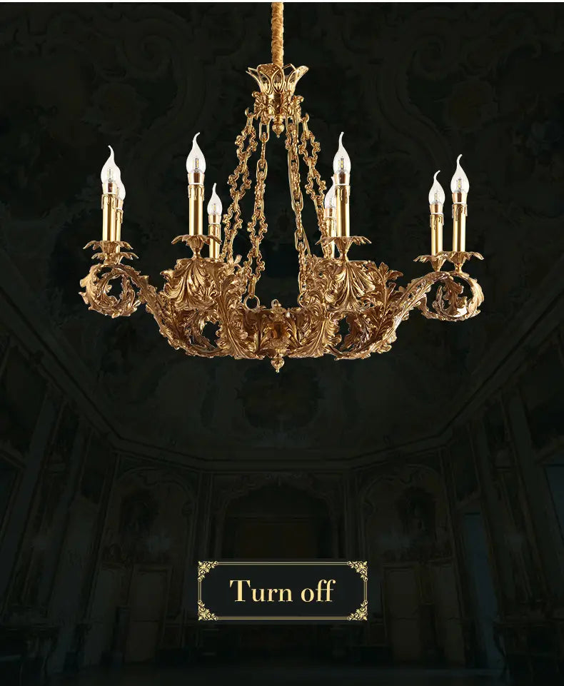 Dazzle - French Classic Luxury Baroque Light Led Antique