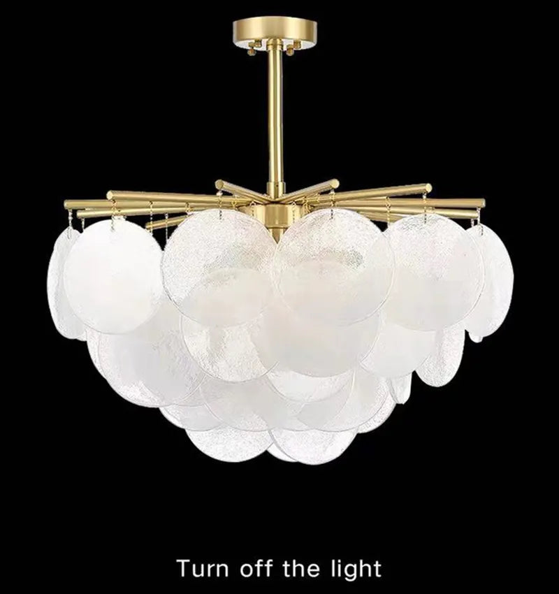 Helios Radiant Glass LED Chandelier: A Masterpiece of Light
