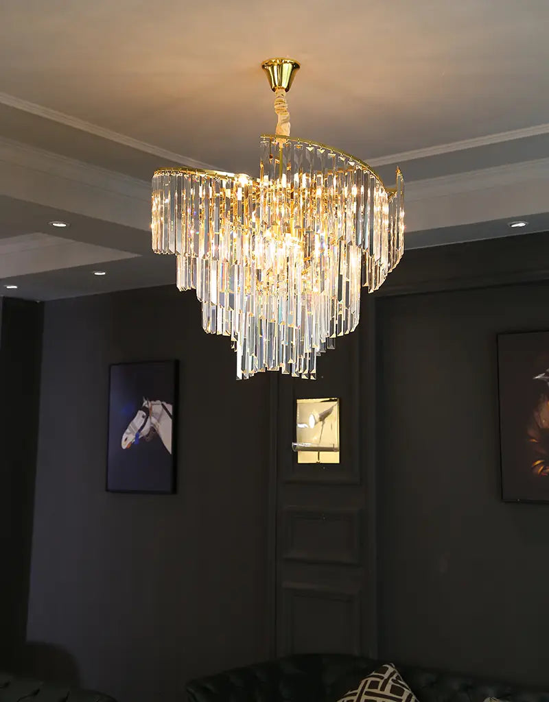 Polaris - Modern Luxury Crystal Chandelier for Living Room,