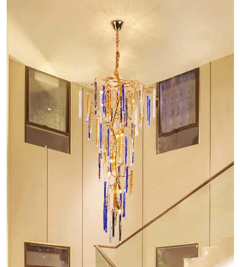 Tree Branch Crystal Ceiling Chandelier New G9 Led Pendant
