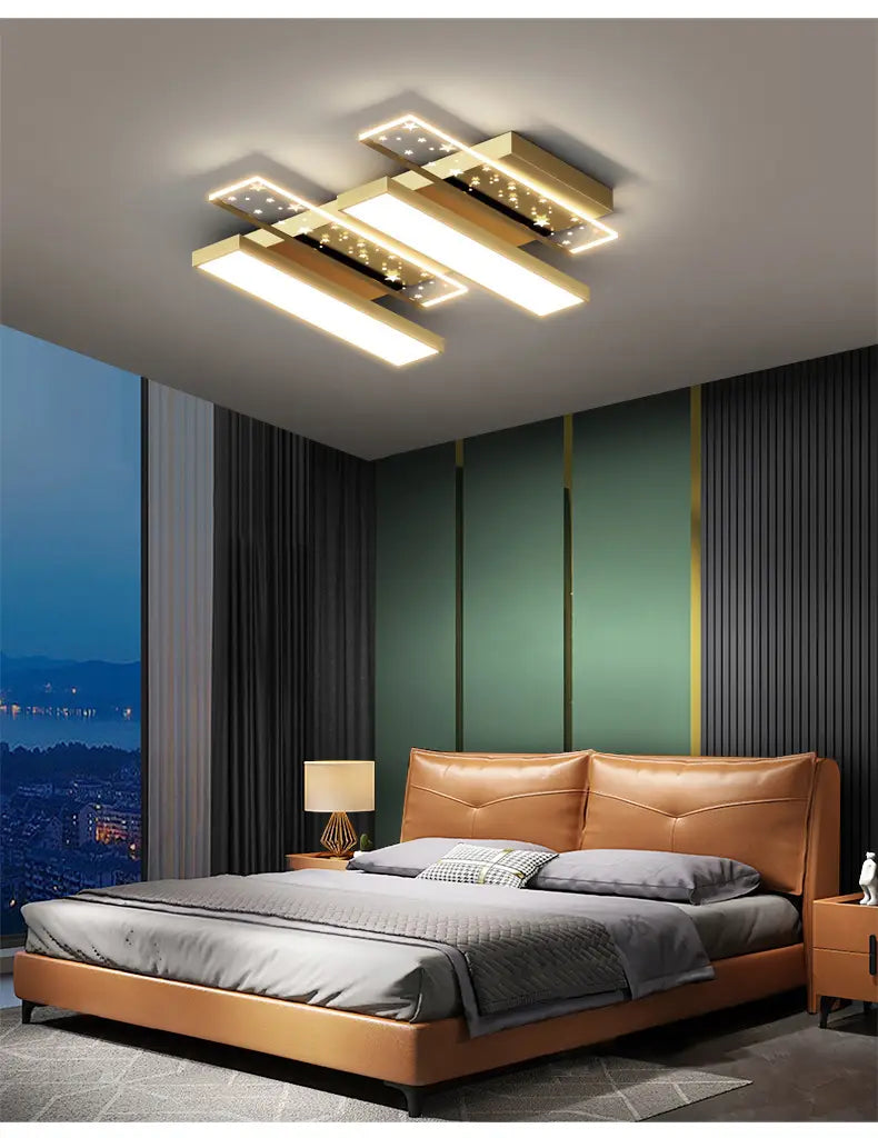 Modern Led Chandeliers Creative for Living Room Bedroom