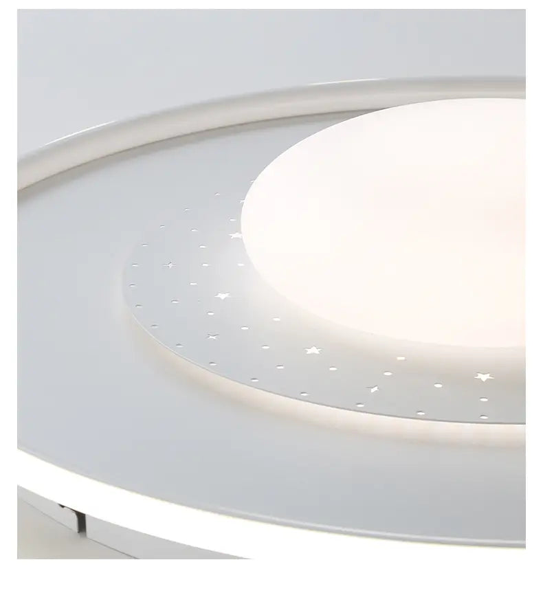 Nordic Led Ring Chandeliers Simple Modern Bedroom Ceiling