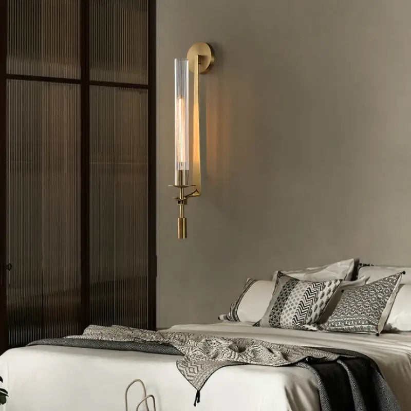 Maya Modern LED Wall Lamps - Creative Brass Sconce for