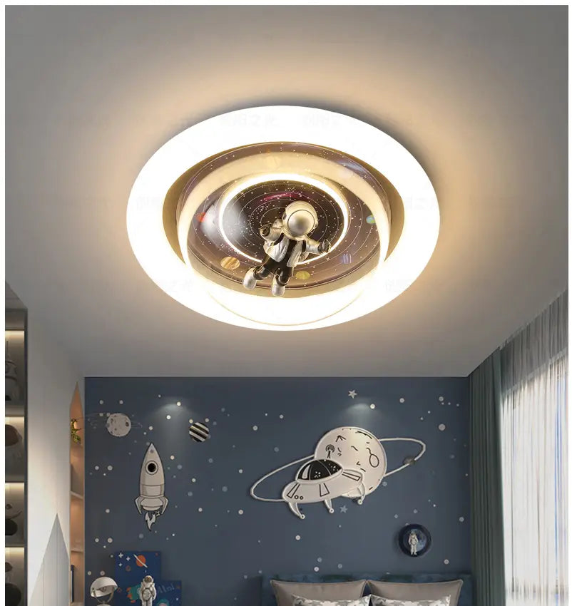 Round LED Ceiling Lights for Kids Baby Bedroom Study room