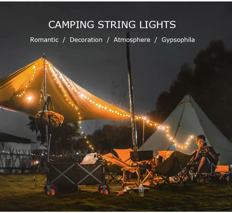 Versatile USB Fairy Lights: Perfect for Tents, Gazebos,