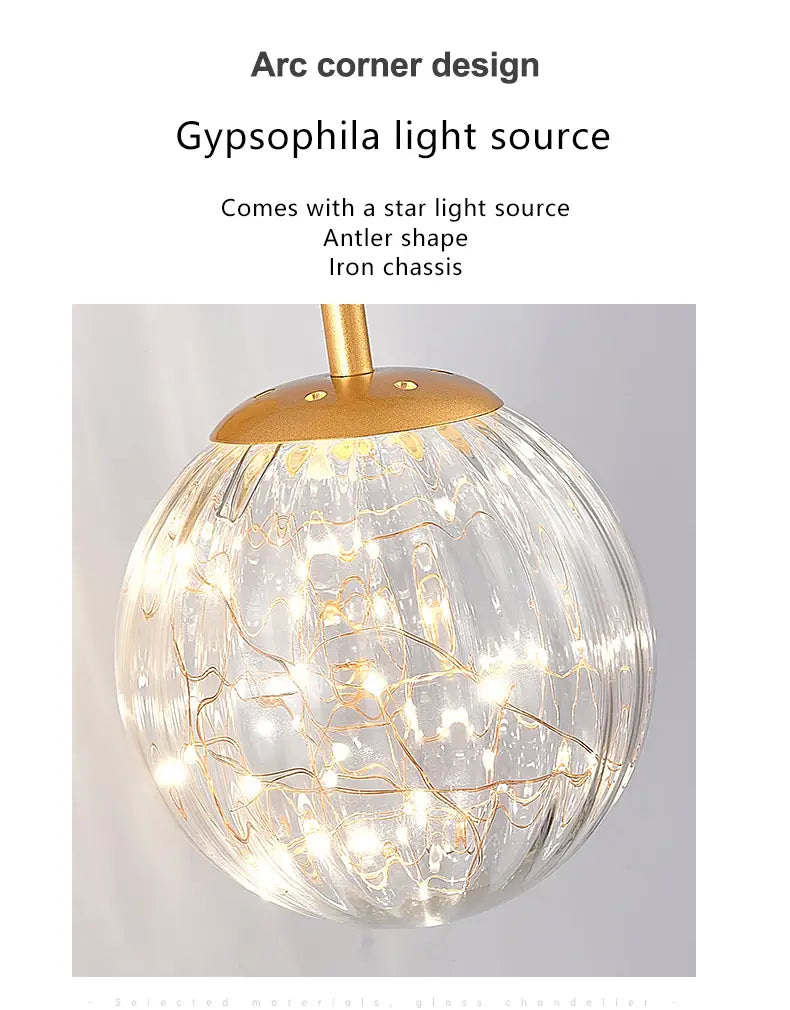 Gypsophila Led Wall Lamps Bedside Aisle Entrance Corridor
