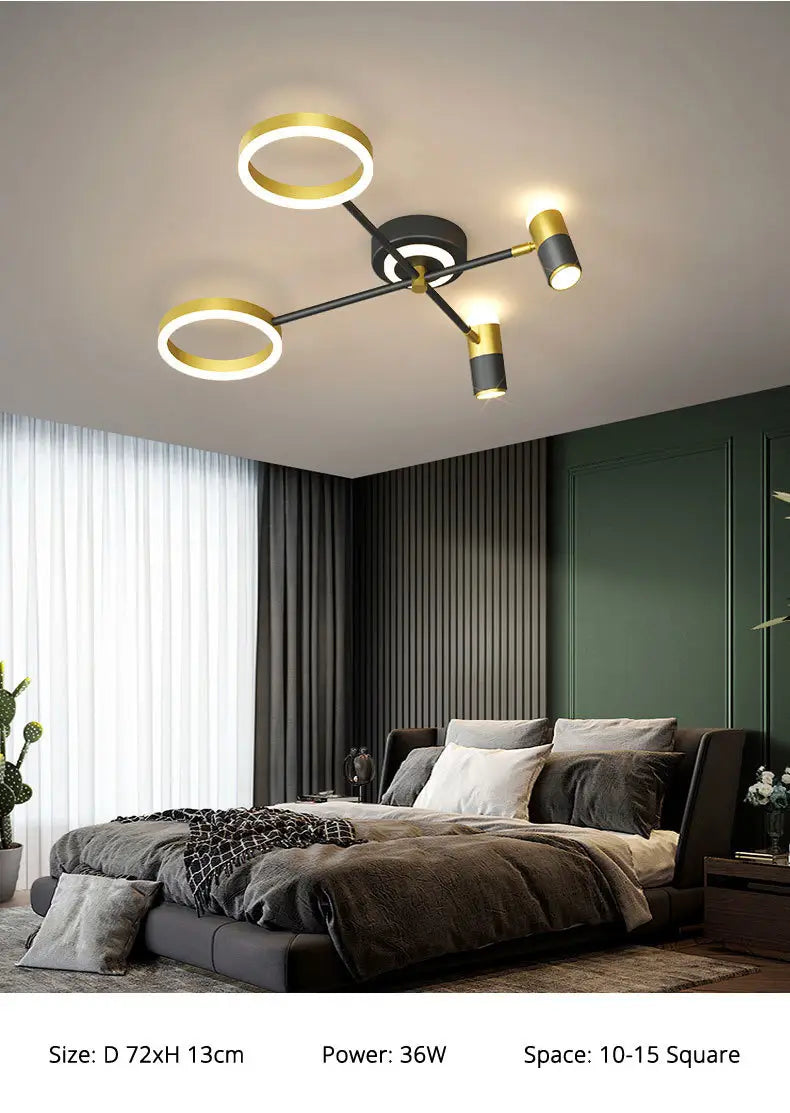 Individuality with spotlight LED Chandeliers For Bedroom