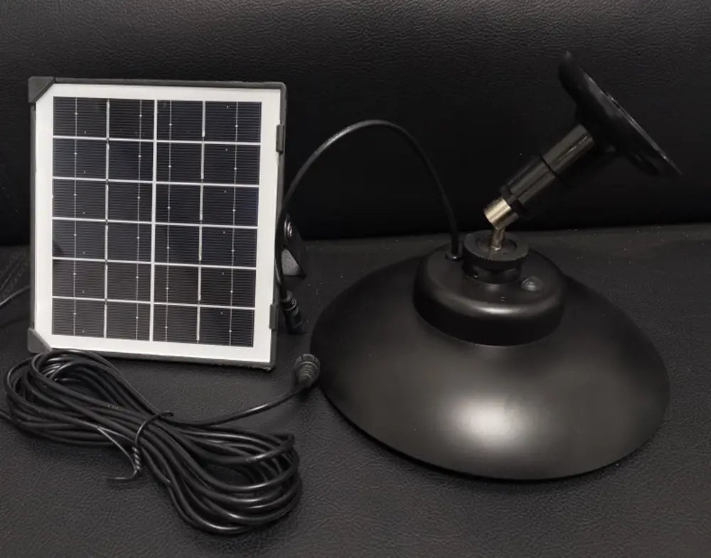 Remote LED Solar Pendant: Waterproof Chandelier for Gazebos