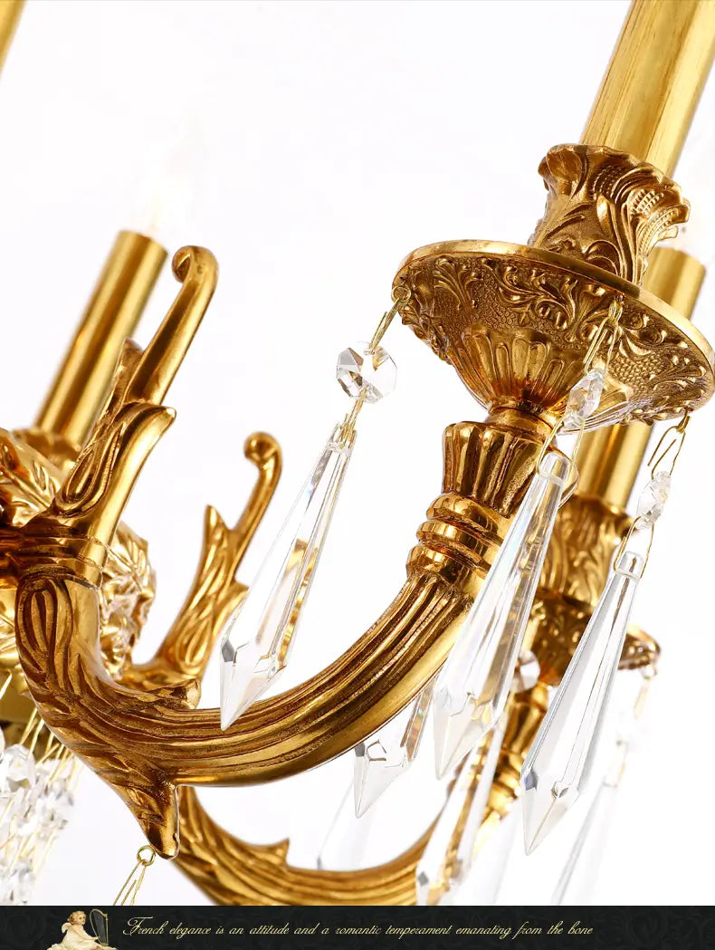 Malia - Modern Brass and Glass Pendant Light for Kitchen