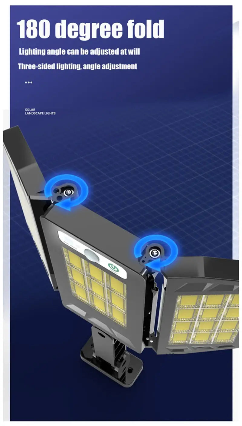 800 LED Super Bright Outdoor Solar Street Lamp Motion Sensor