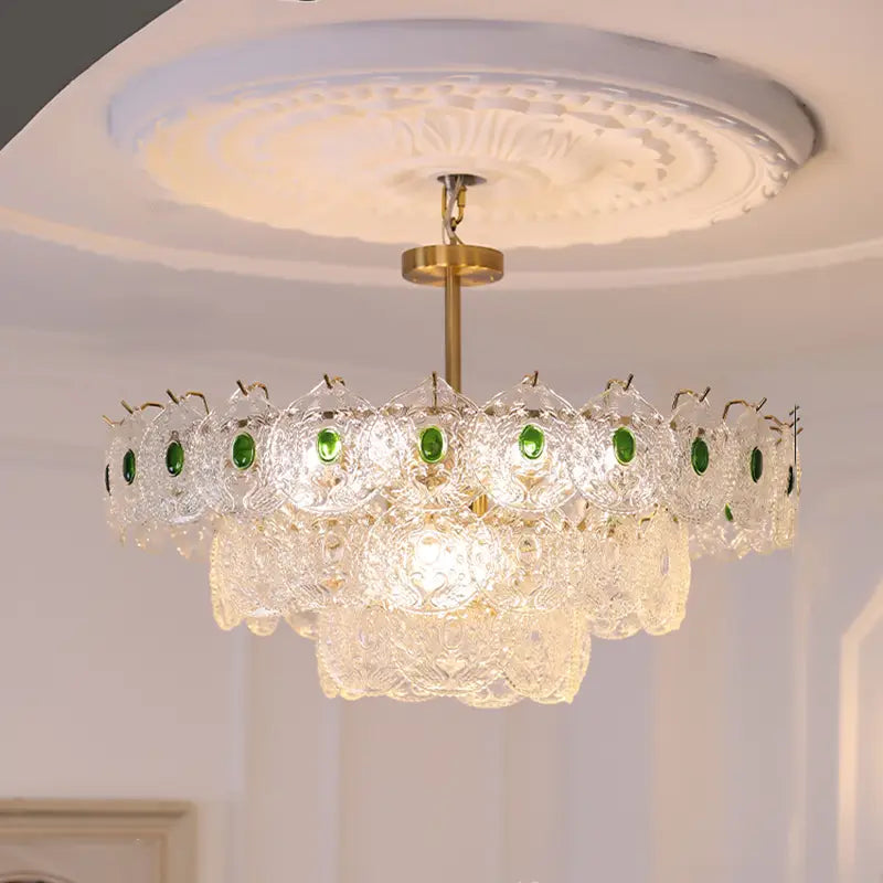 Modern LED Chandelier Luxury Lustre Retro Ceiling Lights LED
