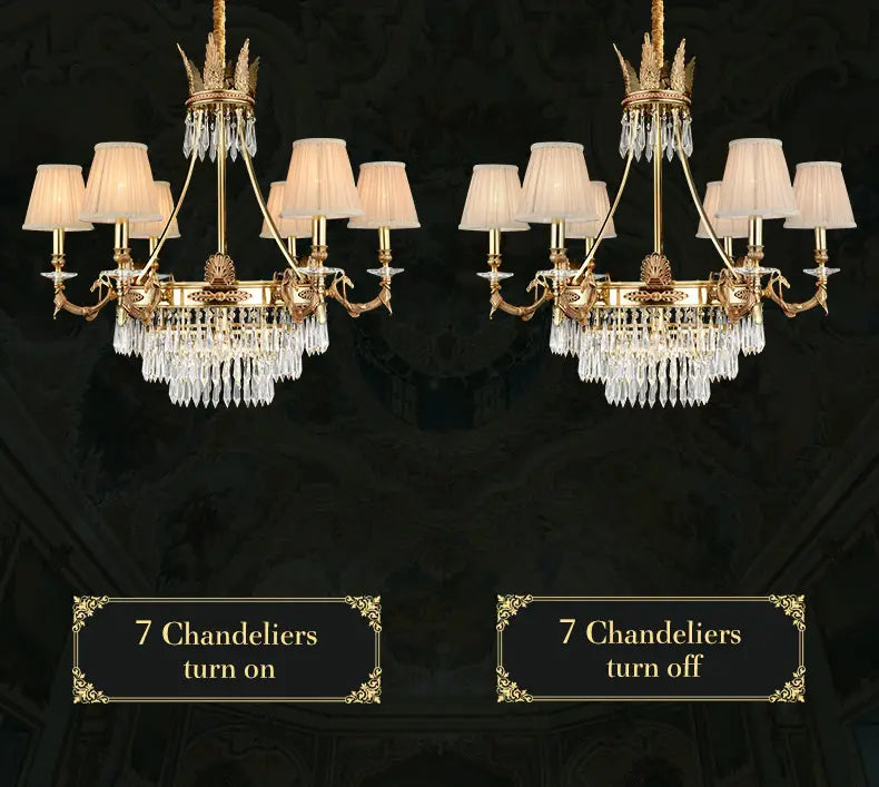 Palais - French Palace Decorative Lighting Living Room