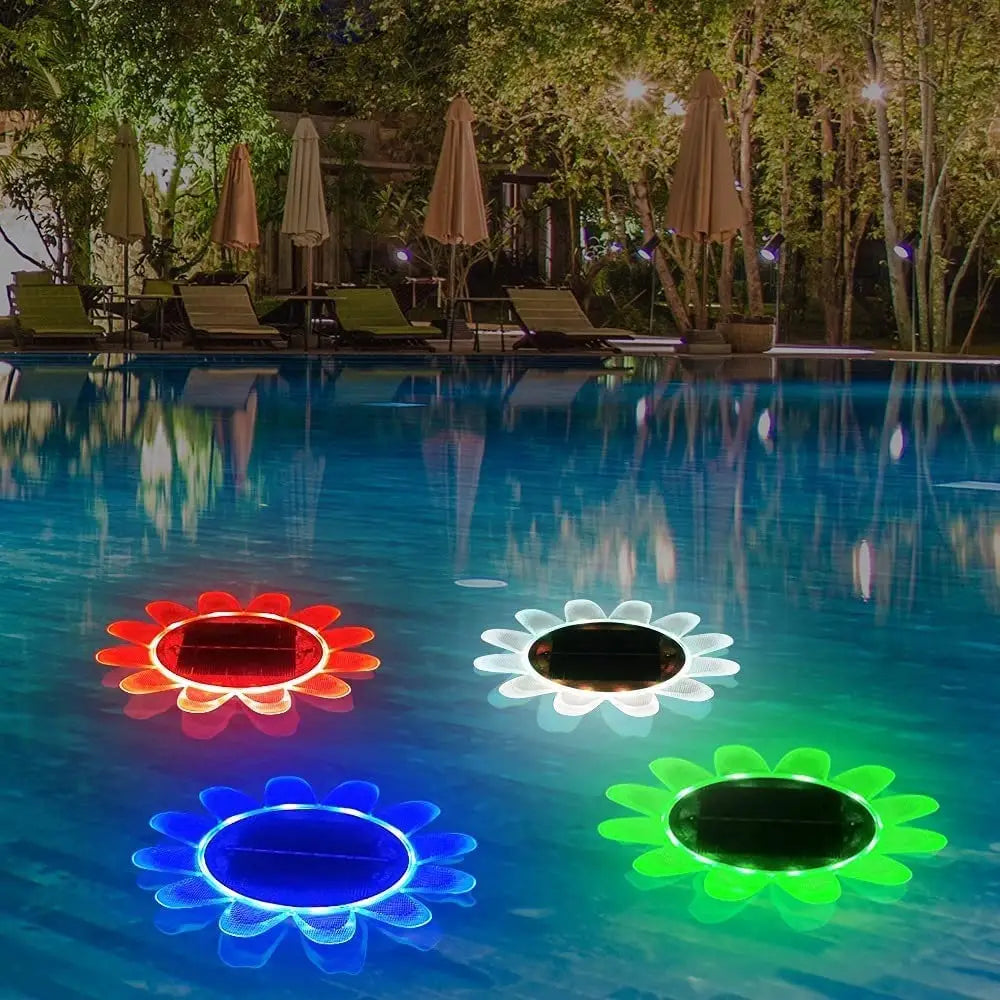 Solar Floating Pool Lights with Colorful Changing IP68