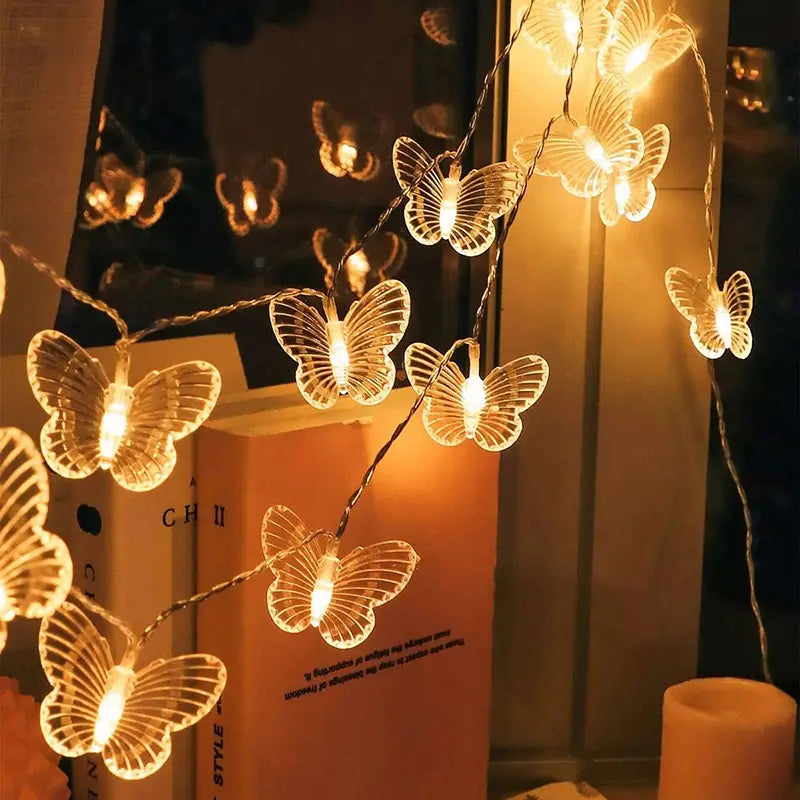 LED Paper Cranes Fairy Lights: Ideal for Gazebo Festivities