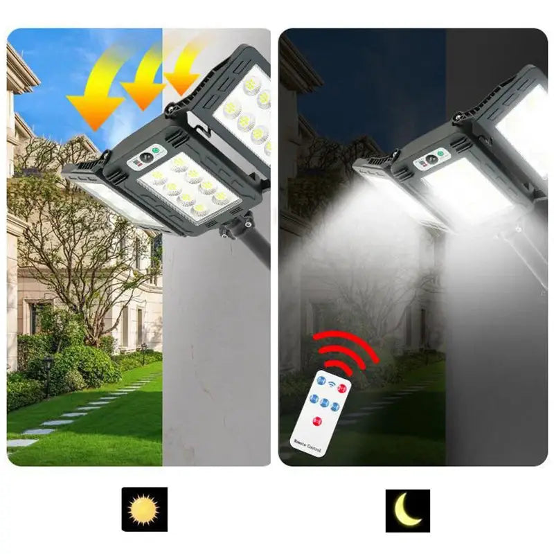 800 LED Super Bright Outdoor Solar Street Lamp Motion Sensor