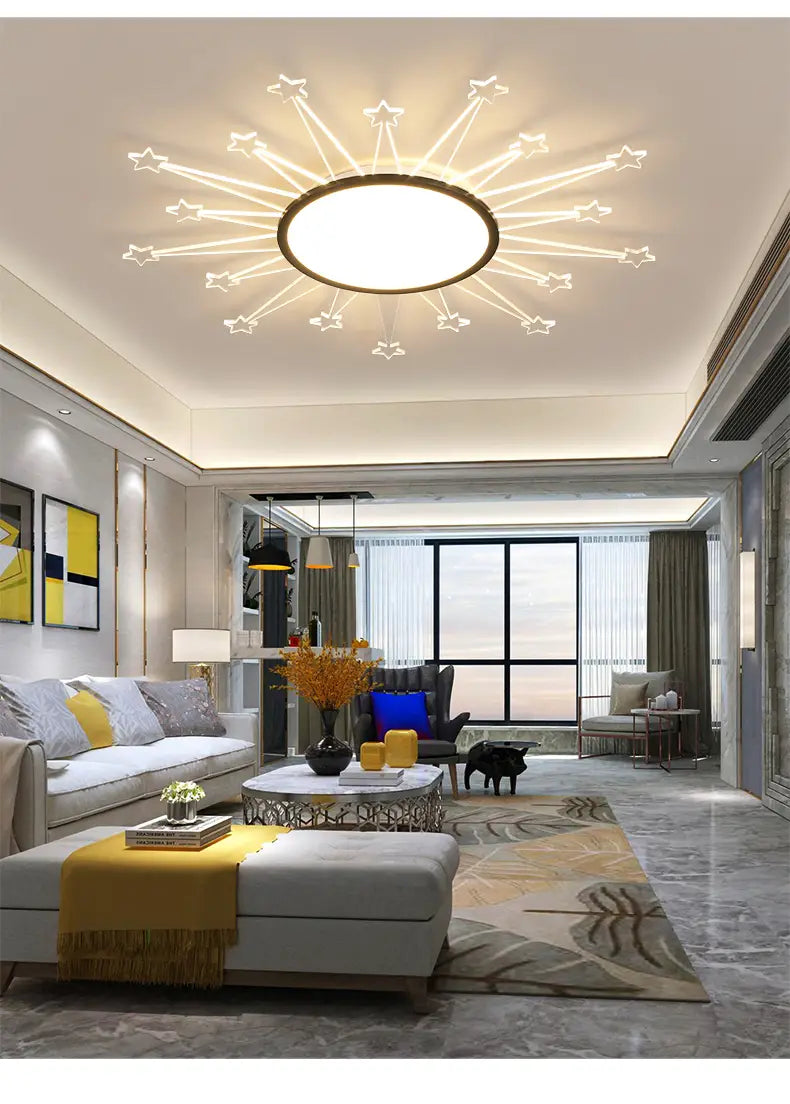 Ultra-thin Living Room Led Ceiling Lights Modern Minimalist