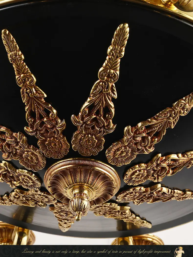 French Mid Century Chandeliers Luxury Classical Foyer