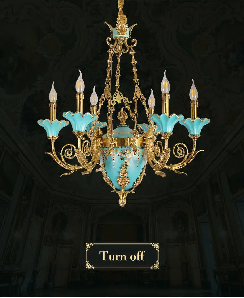 Versailles - French Classical Ceramic Chandeliers, Exquisite