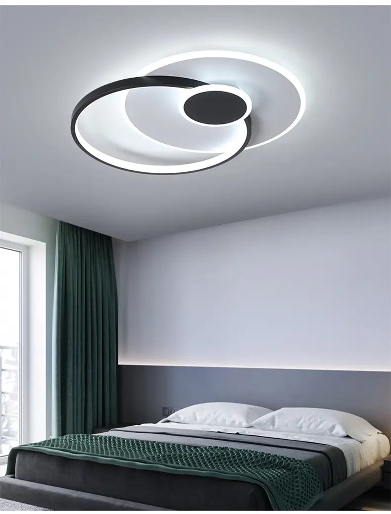 Modern Minimalist Decor LED Chandeliers Nordic Bedroom
