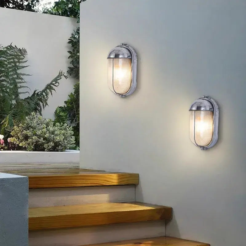 Outdoor Retro LED Wall Lamp E27 Industrial Vintage IP65