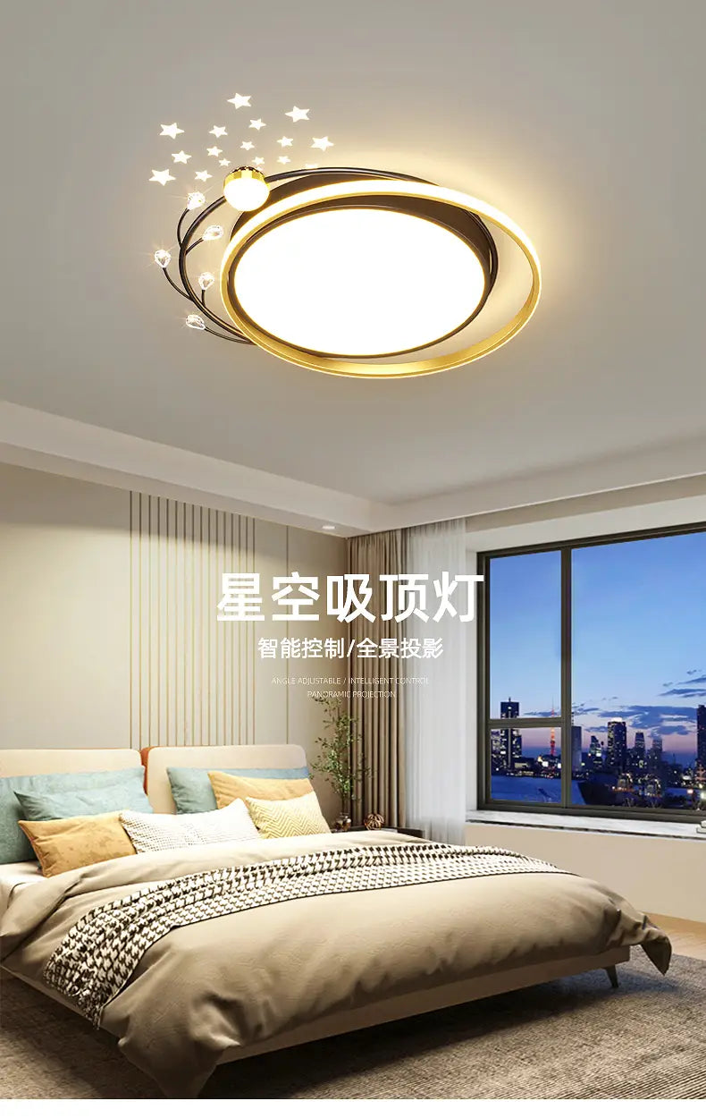 Black/White modern Chandelier for Living Bedroom decoration