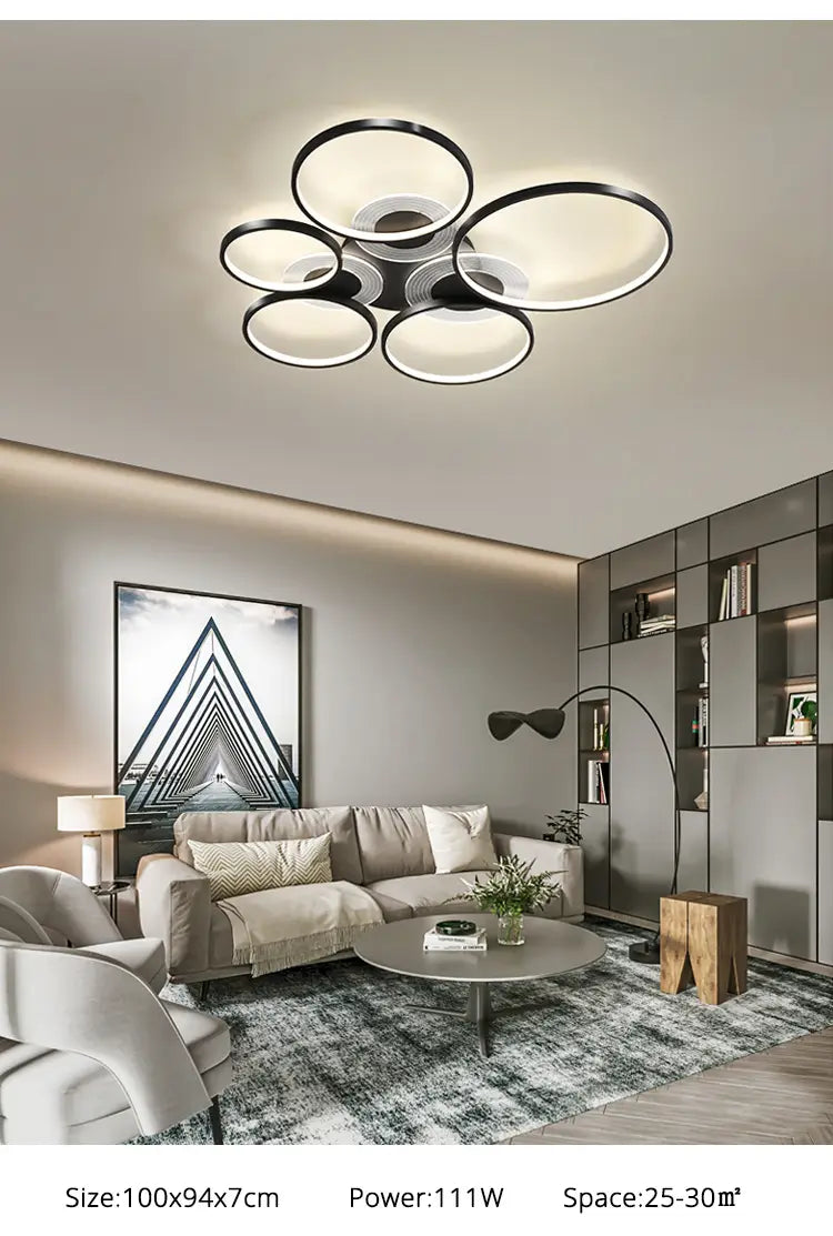 New Style Living Room Chandeliers Simple Modern Atmosphere