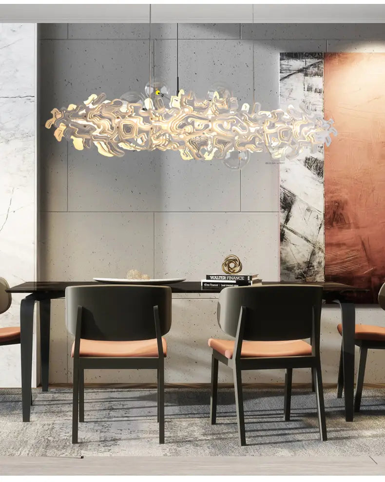 Light Luxury Chandelier Nordic Postmodern Dining Room Living