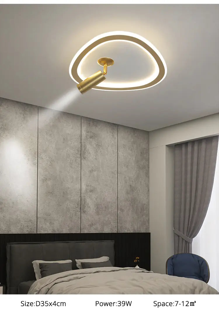 Modern Led Chandelier Lights Simple Lighting For Living