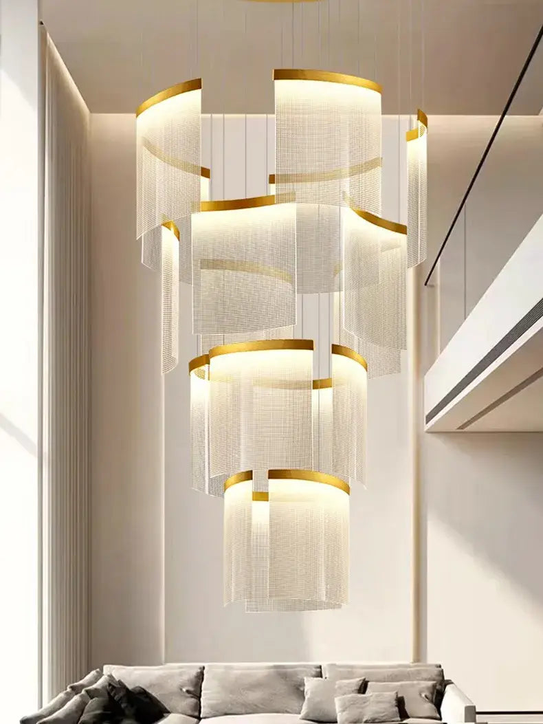 Skyler Nordic Stair Chandelier - Versatile Pendant Lights