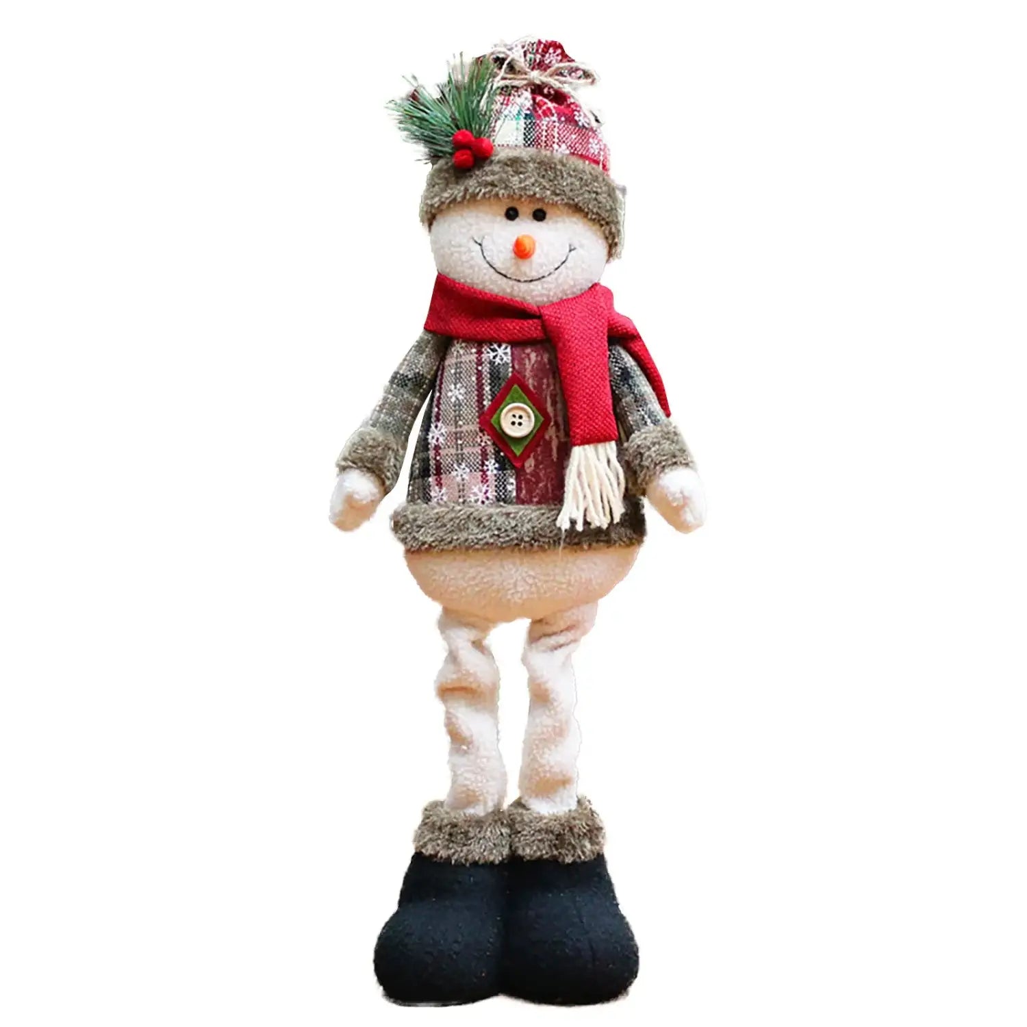 Christmas Santa Snowman-Reindeer Christmas Decoration Leg