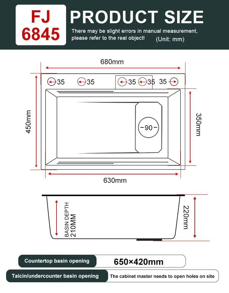 Waterfall Kitchen Sink White Large Single Slot Nano 304