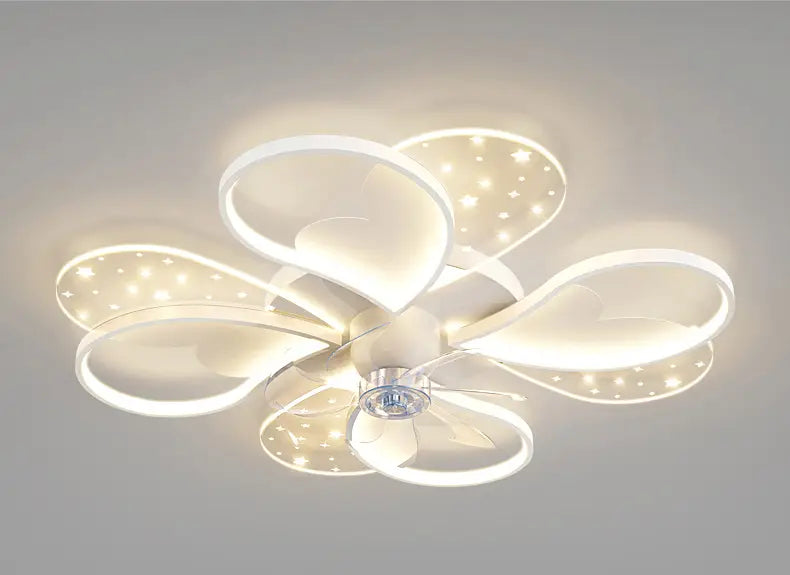 Nordic-Inspired Ceiling Fan Light Lamp - Ideal for Bedroom