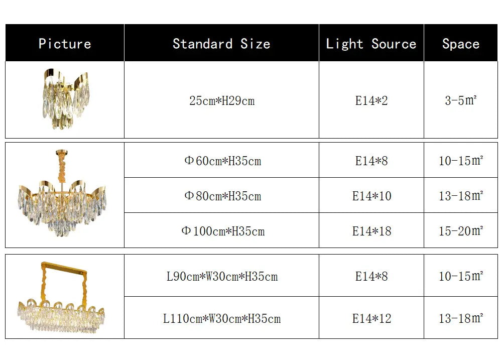 Dimmable Lights LED Ceiling Chandelier New Lustres Luxury