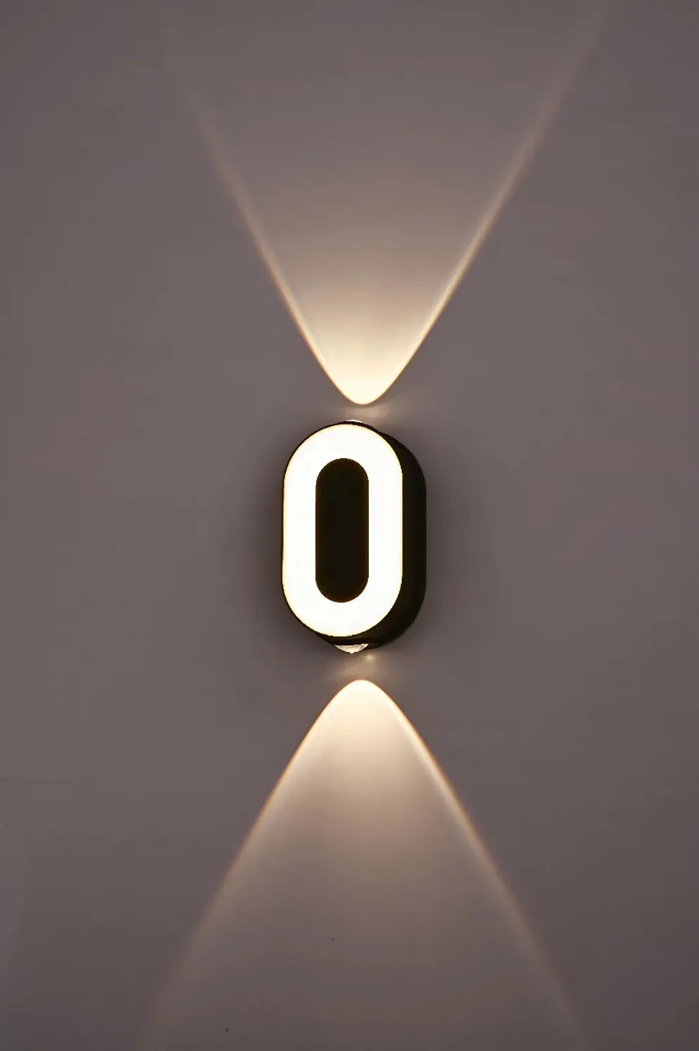 LED Wall Lamp AC85-265V 7W Digit Number Modern Minimalism