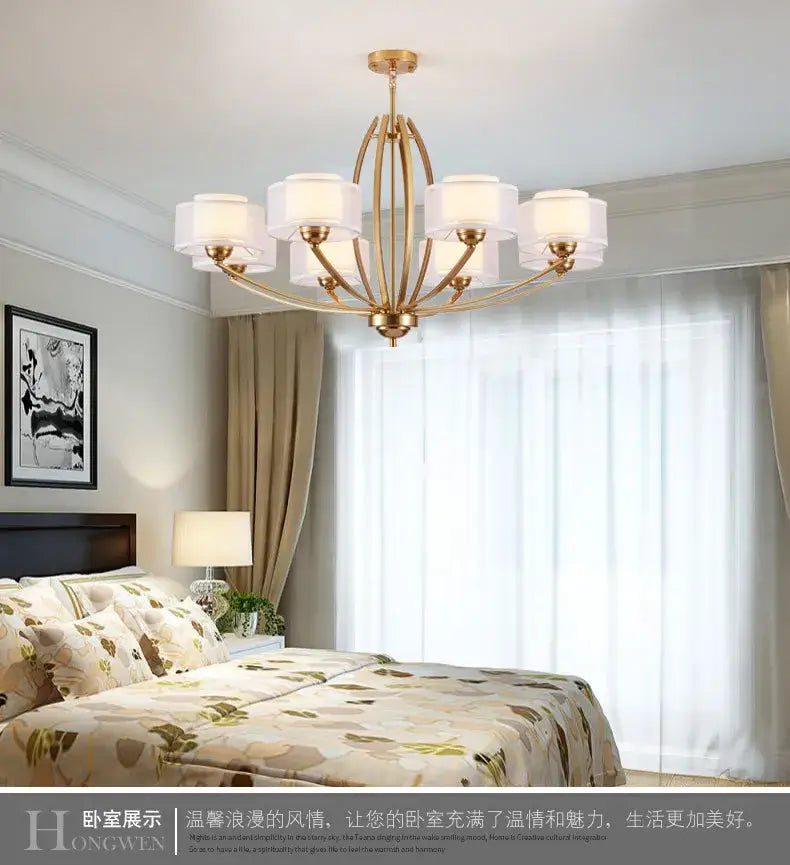 Ceiling Led Chandelier Lighting Modern Luxury Living Room