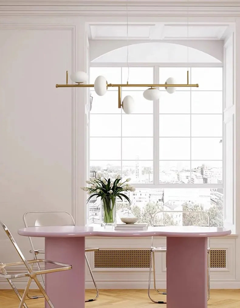 Modern Nordic Stair Chandelier: Elegant Lighting for Living,