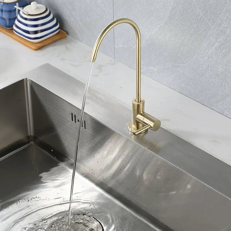 Kitchen Water Filter Faucet Single Cold Water Faucet 1/4