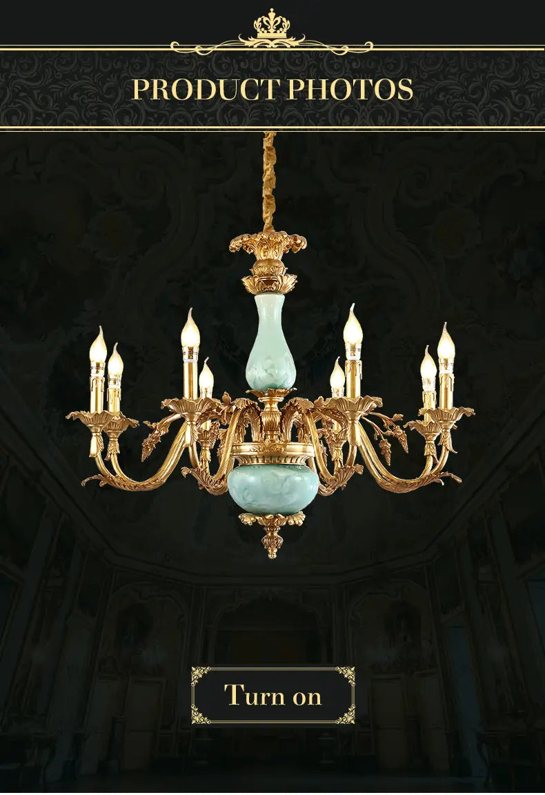 European Vintage Classical Lighting Elegant And Refined