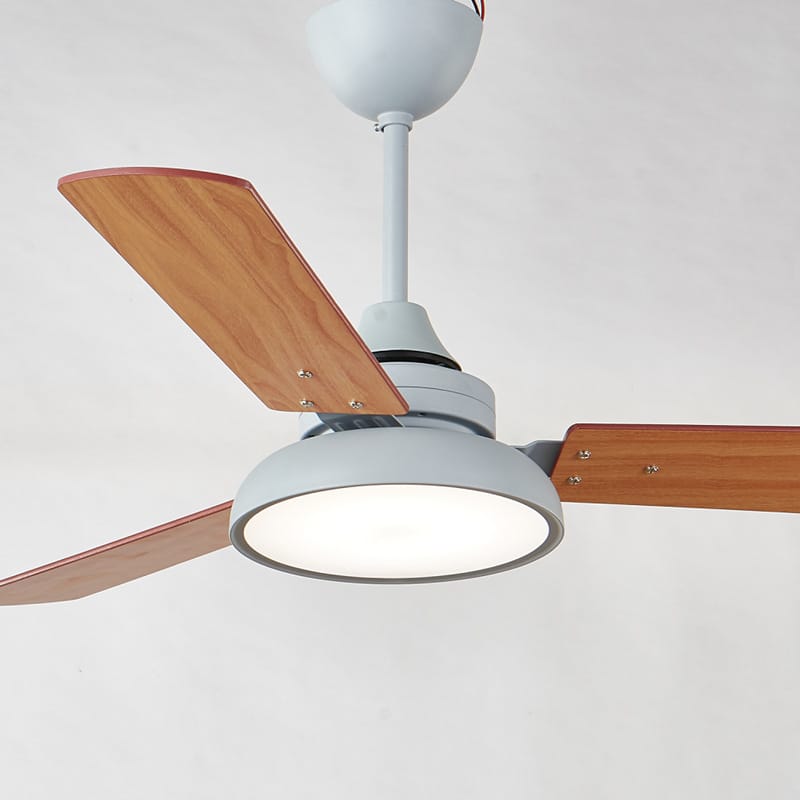 Makaron Style Modern Ceiling Fan Lamp - A Nordic-Inspired
