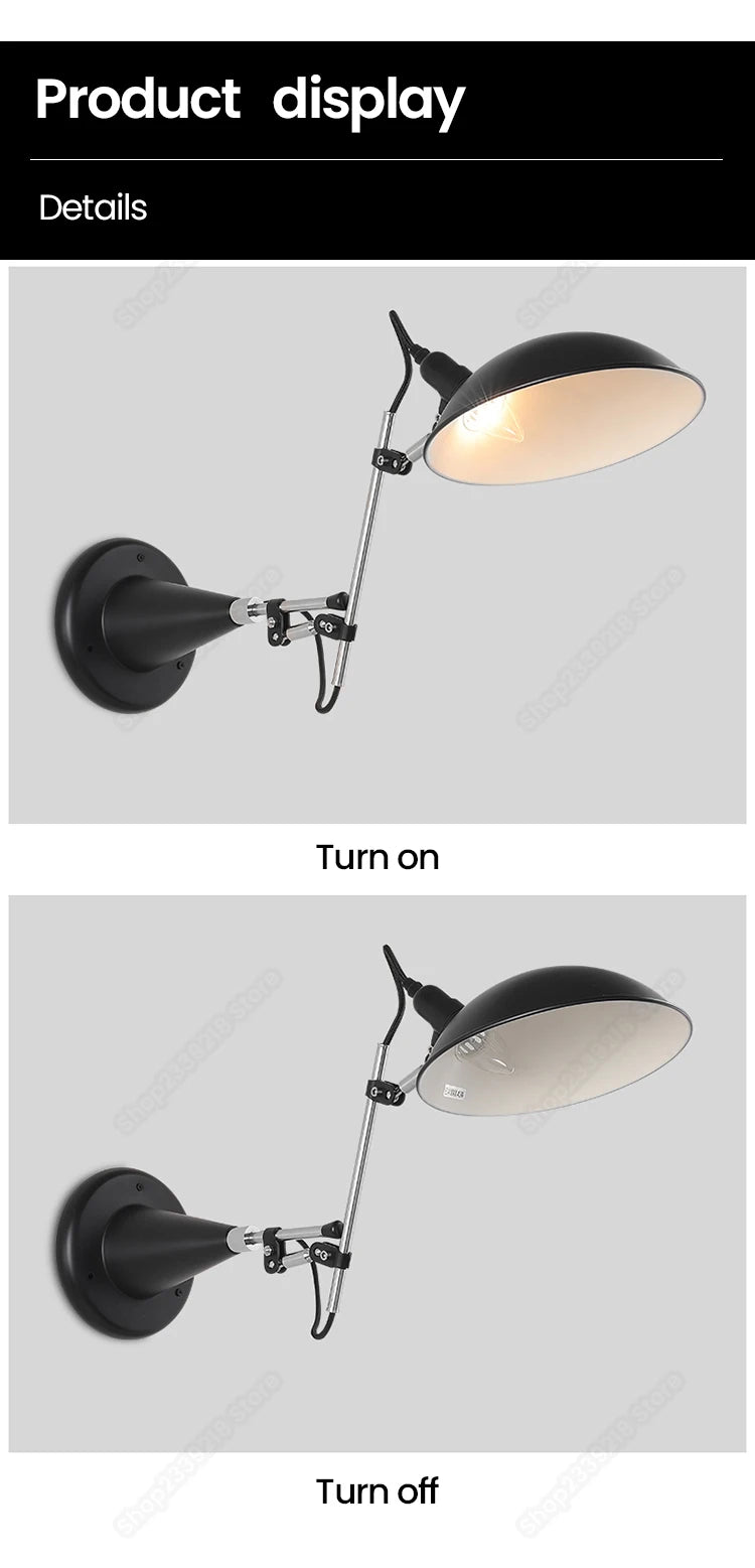 Modern Rotatable Wall Light For Living Room Home Decor